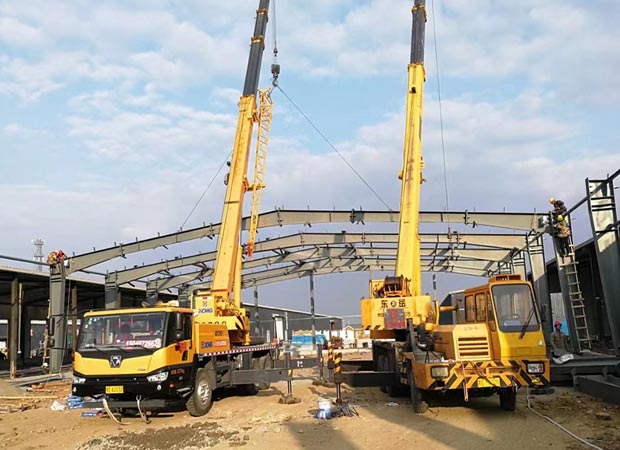 通遼鋼結構安裝的安全管理辦法